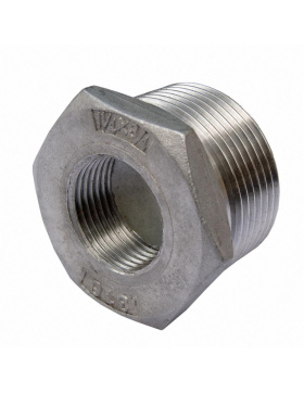 Edelstahl Reduzierstück AG/IG 3/8" x 1/4"