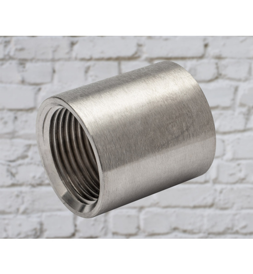 Edelstahl Muffe 1 1/4"