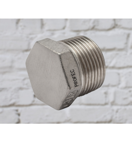 Edelstahl Stopfen 1 1/2"