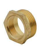 Messing Reduzierstück 1/2" x 3/8" AG/IG