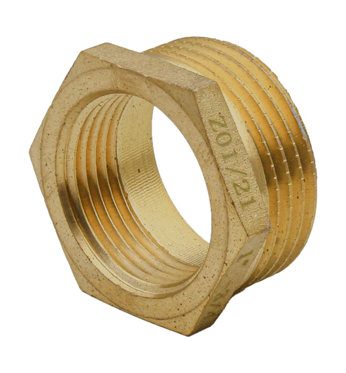 Messing Reduzierstück 1" x 3/4" AG/IG