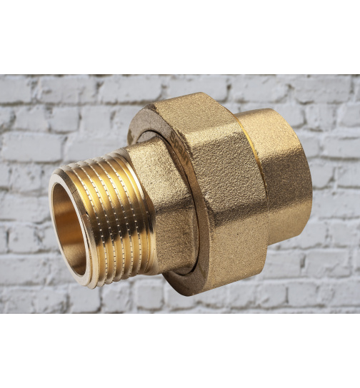 Messing Verschraubung 3/4" IG/AG