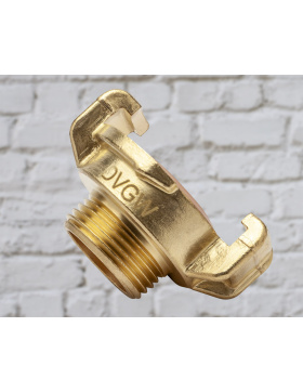 GEKA-Plus Gewindest&uuml;ck 1/2&quot; AG KTW