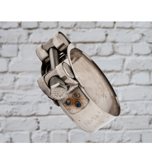 Gelenkbolzenschelle Edelstahl 55 - 59 mm