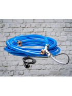 Beheizter Quarzflex Trinkwasserschlauch 10m 3/4" KTW/DVGW