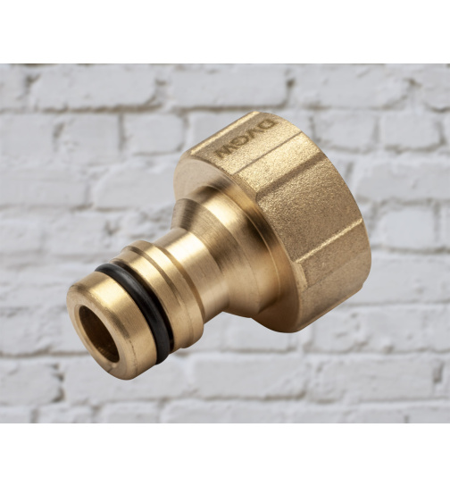 GEKA-Plus Hahnstecker mit Innengewinde Klick 1" Trinkwasser