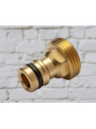 GEKA-Plus Gerätestecker mit Außengewinde Klick 1/2" Trinkwasser