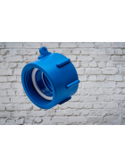 IBC Adapter S60x6 Grobgewinde mit 1 1/2" Innengewinde