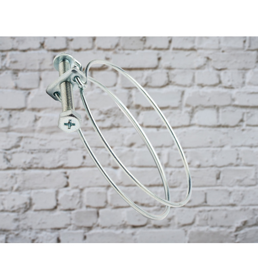 Drahtschelle verzinkt 26-30 mm