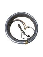 Quarzflex Plus Grau Wasserschlauch 1" beheizt 6 m Rolle