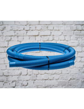 6 Meter Quarzflex Schwimmbadschlauch Blau 32mm