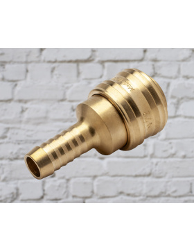 Druckluftkupplung DN7,2 mit 10 mm Schlauchanschluss