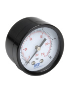 Manometer 1/4" Anschluss hinten 0 - 10 bar