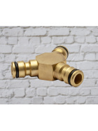 Messing Klick Y-Verbindungsstecker