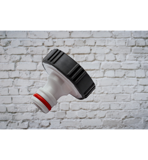 Kunststoff Klick Stecknippel mit Innengewinde 3/4"-1/2"